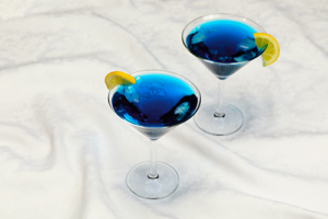 Blue sky tequila cocktail