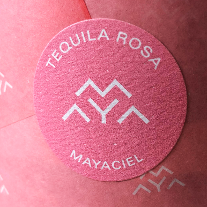 Mayaciel Tequila Rosa logo