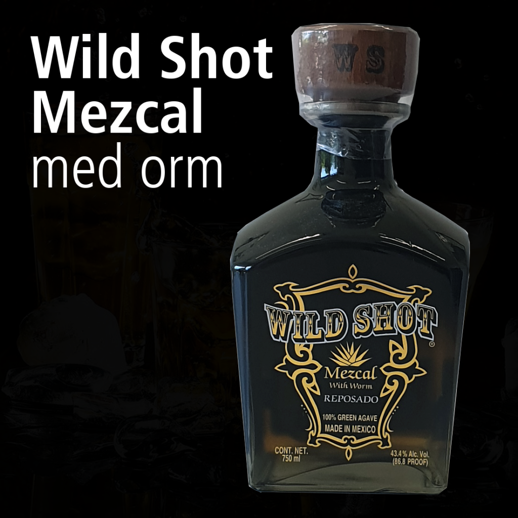 Wild Shot Mezcal Reposado (med orm)